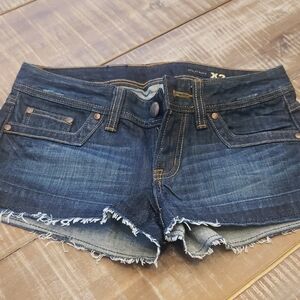 Women's Blue Denim Shorts